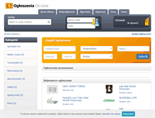 Tablet Screenshot of ogloszenia.jmlnet.pl